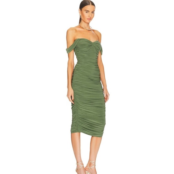 Norma Kamali Walter Midi Dress - Picture 2 of 7